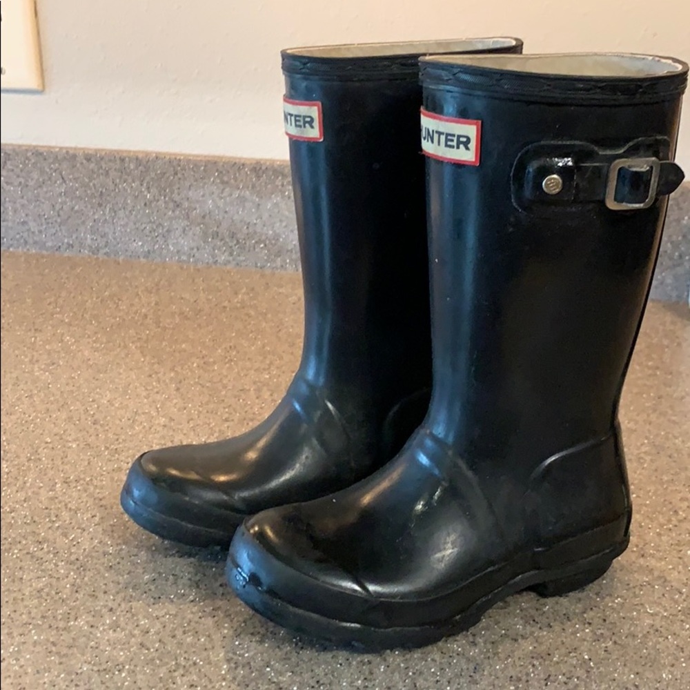 Girl’s Black Hunter Rain boot